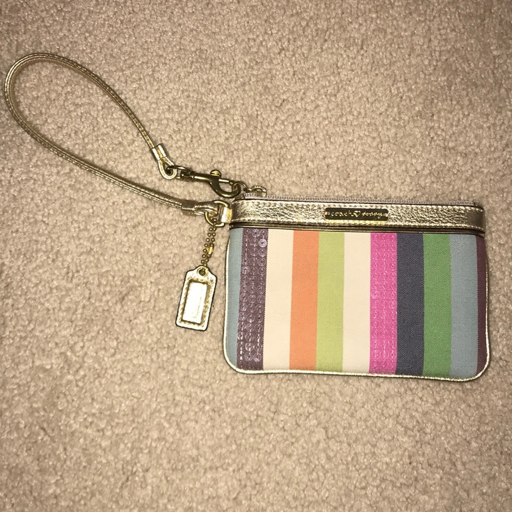 NWOT Coach Wristlet